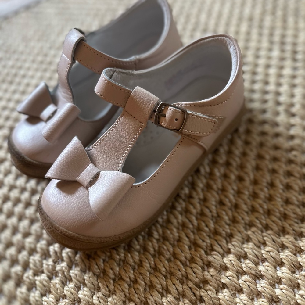 Charming pink Kids Shoes with Bow